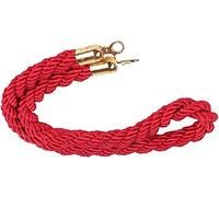 Corda per montanti in velluto, Barriera di corda for eventi sul red carpet, saloni 'auto, barriera for code con ganci in oro lucido, corde for il controllo della folla(Hemp,2.5m/8.2ft)