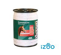 FILO DOPPIO CORDA PER RECINTO ELETTRICO RECINZIONE CAVALLI CINGHIALI CANI 200 MT