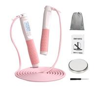 Corda per saltare digitale con contatore,Attrezzature per il fitness | Corda per saltare ponderata per interni, per fitness, allenamento, bruciatura di grasso, palestra, casa, uomini, donne giovani