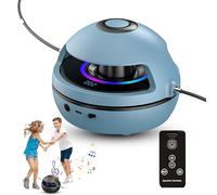 Corda per saltare elettrica con telecomando, corda per saltare elettronica per bambini, con contatore Bluetooth e LED, Smart Jump Rope Machine, regali divertenti per bambini (blu)