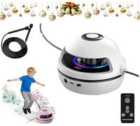 Corda per saltare intelligente per bambini, corda per saltare senza corde con display LCD e musica Bluetooth, macchina per saltare la musica, corda per saltare elettronica con telecomando con velocità