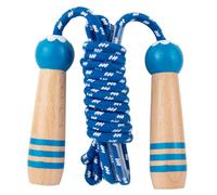 Corda per saltare per bambini, manico in legno regolabile in lunghezza con superficie liscia, design ergonomico per fitness ed esercizi, cor