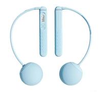 Corda per saltare ponderata con contatore intelligente per conteggio dei salti a intervalli anni '60 e maniglie antiscivolo, corda fitness 2 in 1 per cardio (B-blu)