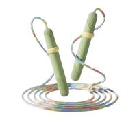 Corda per Saltare Posizionamento Del Pollice Con Nodo Di Bambù, Lunghezza Regolabile, Adatto For L'allenamento Fitness, Corda For Saltare per Cross Training(Grün)