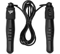 Corda per saltare regolabile con contatore VirtuFit Noir 19,5x8x1 cm