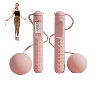 Corda per saltare senza fili, corda per saltare con contropalla, corda per saltare senza fili con display a LED, corda per saltare wireless, corda per saltare intelligente, corde per saltare per donne