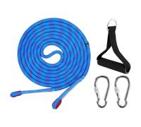 Corda per slitta da carico spessa - Set di corde da traino per slitta invernale, corda da slitta da 13 piedi con moschettone, corda da slitta forte per bambini, corda da slitta