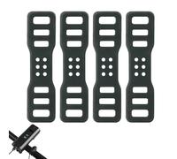 Corda per specchietto retrovisore - Anello di bloccaggio in Regolabile, Supporto Multiuso, Montaggio Luce Posteriore per Bici pendolari, Action Camera Fissa, Elemento di Fissaggio in Silicone