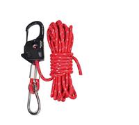 Corda per tenda autobloccante con tendicinghia - Corda antivento regolabile da 4 m/5 m per tenda, teloni, amaca, serraggio a una sola trazione paracord riflettente con chiusura in lega di alluminio