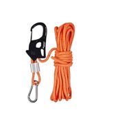 Corda per tenda autobloccante con tendicinghia - Corda antivento regolabile da 4 m/5 m per tenda, teloni, amaca, serraggio a una sola trazione paracord riflettente con chiusura in lega di alluminio