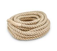 Corda per tiro alla fune - corda in iuta - 30 metri - 32 mm diametro