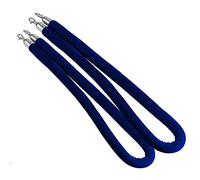 Corda per Transenne VIP 36, Blu, per Il Controllo della Folla, Ideale per Eventi sul Tappeto Rosso, Feste, Decorazioni e funzioni a Tema. Accessorio per Eventi Resistente ed Elegante.