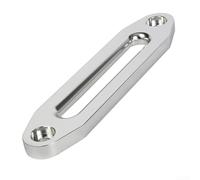 Corda per verricello fuoristrada progettata con guida in nylon e alluminio per il recupero del veicolo, offrendo resistenza all'usura e prestazioni affidabili sui sentieri (bianco)