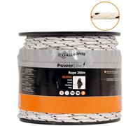 Corda Powerline Gallagher bianco 5 fili inox x 200 m per cavalli e bovini Gallag