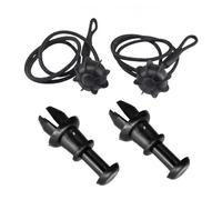 Corda Ripiano Posteriore Compatibile Con Per Golf PerMk6 Per Tiguan 1 Pezzo, Clip Di Fissaggio Per Ripiano Portaoggetti, Clip Per Pomello Automatico, Perno, Gancio Perno 1M6867574A