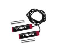 Toorx Corda Salto Veloce in PVC con Pesi Allenamento Saltare Fit Boxe Pugilato
