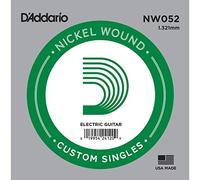 Corda singola D’Addario NW052 per chitarra elettrica, Nickel Wound, .052