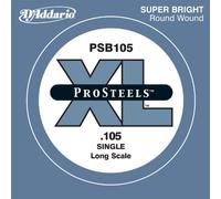 Corda singola D’Addario PSB105 ProSteels per basso, Long Scale, .105