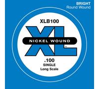 Corda singola D’Addario XLB100 per basso, Nickel Wound, Long Scale, .100