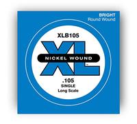 Corda singola D’Addario XLB105 per basso, Nickel Wound, Long Scale, .105