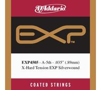 Corda singola D'Addario EXP4505 con rivestimento per chitarra classica, tensione normale, quinta corda