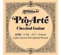 Corda singola D'Addario J4305 Pro-Arte in nylon per chitarra classica, tensione bassa, quinta corda