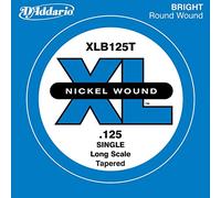 Corda Singola D'Addario Xlb125T per Basso, Nickel Wound, Super Long Scale, .125, Affusolata