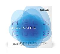 Corda singola DO D'Addario Helicore per violoncello, scala 3/4, tensione media