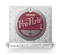 Corda singola LA D'Addario Pro-Arte per violino, scala 1/4, tensione media