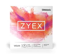 Corda singola LA D'Addario Zyex per violino, scala 4/4, tensione media