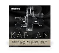 Corda Singola Mi d'Addario Kaplan Golden Spiral Solo per Violino, senza Pallino Finale, Scala 4/4, Tensione Bassa