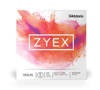 Corda singola MI D'Addario Zyex per violino, scala 4/4, tensione media