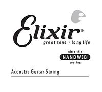 Corda singola per chitarra acustica bronzo 80/20 Elixir® Strings con rivestimento NANOWEB® (.024)