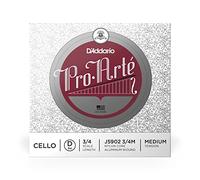 Corda Singola Re d'Addario Pro-Arte per Violoncello, Scala 3/4, Tensione Media