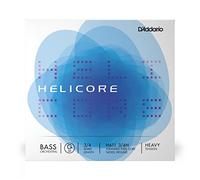 Corda singola SOL D'Addario Helicore Orchestral per contrabbasso, scala 3/4, tensione forte