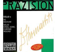 Corda singola Thomastik per violoncello 4/4 Precision - corda La anima in acciaio pieno, avvolta in alluminio, media