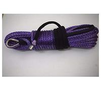 Corda Sintetica, 10mm * 30m Purple 12plit Synthetic Winch Corda, cavo dell'argano, corda della barca, di rimorchio