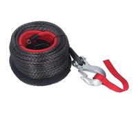 Corda Sintetica per Verricello, Corda in Plastica Sintetica 30M Verricelli Argano Resistente Ai Raggi UV Corda Forestale Resistente All'Usura Corda per Rimorchio per Verricello