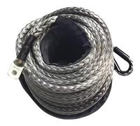 Corda sintetica per verricello forestale in plastica, corda sintetica lucidata, anodizzata, per verricello, cavo per verricello con guaina di protezione, lunghezza 10 mm x 30 m