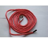 Corda Sintetica, RED 3/16 "* 10ft corda sintetica, fuori strada, di sollevamento della neve ATV, cavo sintetico dell'argano