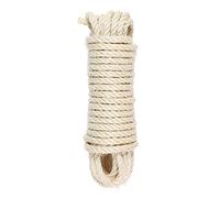 Corda Sisal Naturale 8mm ± 10m - Albero per gatti, Giardinaggio, Bricolage, hobby Creativi