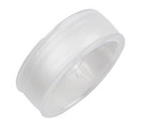 Corda trasparente in PVA da 10 m, 20 mm, a dissoluzione rapida (10 x 35) | 35 mm di larghezza, 10 m di lunghezza, si dissolve rapidamente in acqua fredda, design trasparente, ideale per grandi