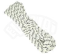 CORDA TRECCIA EXTRA DIAM 8 MM - 20 MT CORDINO CIMA ANCORAGGIO ORMEGGIO NAUTICA