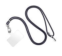 Corda Universale Smartphone per Cover e Custodia Regolabile 90cm Blu Scuro