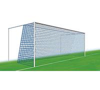 CORDAMANIA 11 rete per porte da calcio, per adulti, unisex, bianco, 7,50 x 2,50 x 1,20 x 2,50 m