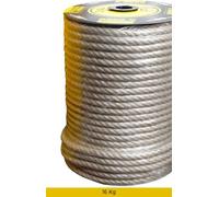 Cordami Fune Canapa Chiara mm 16 mt 100 Circa Kg 18 BLGHU1054