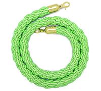 Corde barriera per Coda con Gancio Oro/Argento, Corda per Montante per Il Controllo della Folla, barriera in Corda di Canapa Intrecciata/Intrecciata per divisore della Coda, barriera di Sicurezza per