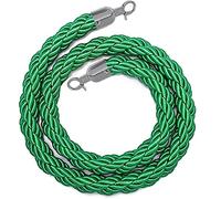 Corde barriera per Coda con Gancio Oro/Argento, Corda per Montante per Il Controllo della Folla, barriera in Corda di Canapa Intrecciata/Intrecciata per divisore della Coda, barriera di Sicurezza per