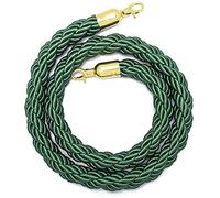 Corde barriera per Coda con Gancio Oro/Argento, Corda per Montante per Il Controllo della Folla, barriera in Corda di Canapa Intrecciata/Intrecciata per divisore della Coda, barriera di Sicurezza per