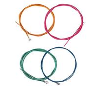 Corde Basso, Durevoli e Colorate Corde per Basso Elettrico 4 Corde 1.16mm 1.44mm 2.0mm 2.54mm for Musicisti, Principianti, Professionisti e Strumenti a Corda